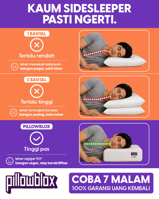10 Rekomendasi Bantal untuk Side Sleeper di Indonesia (2026)