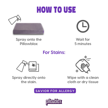 Organic Pillow Linen Spray Lavender for Deep Sleep - 100mL