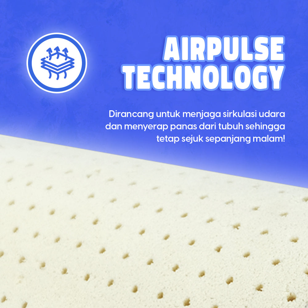 Pillowblox Cooling Bolster with AirPulse Technology
